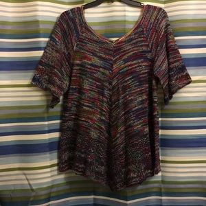 Faded Glory short sleeve swing sweater